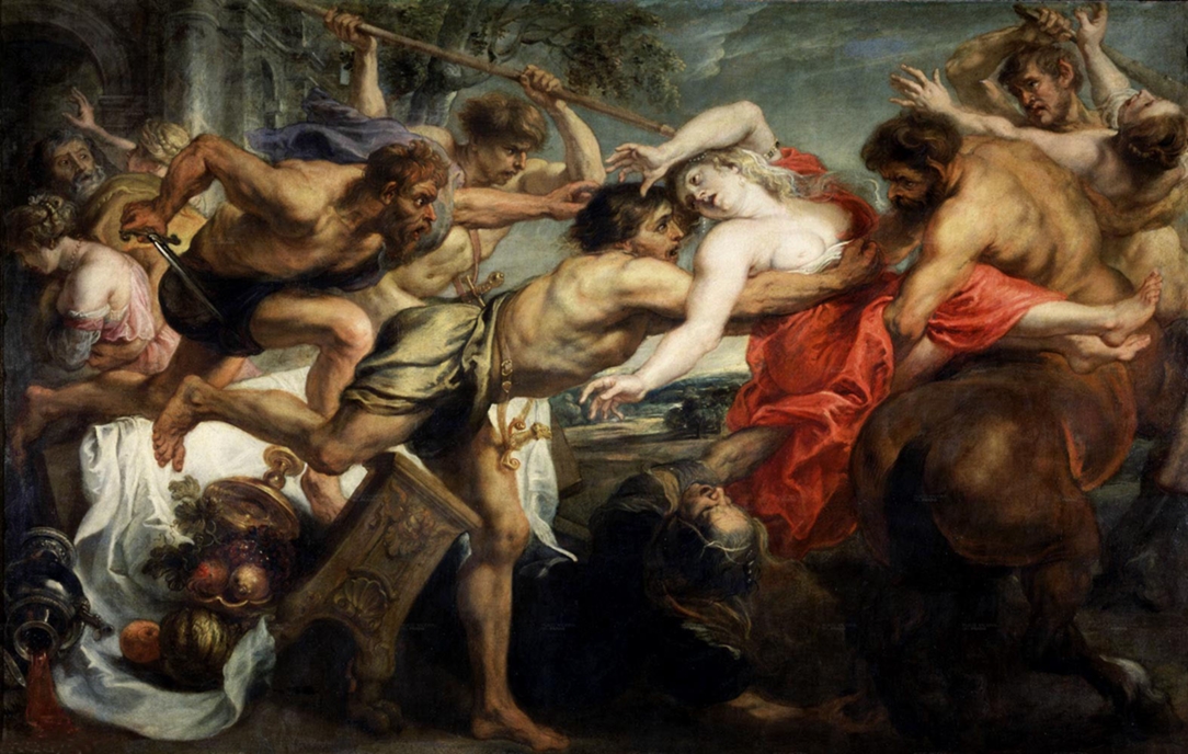 Питер Пауль Рубенс, «Похищение Гипподамии». Брюссель, Королевский Музей Изящных Искусств